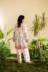 Garden Bloom Printed Two-Piece Suit