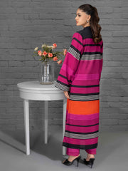 Stitched Silk Velour 2-Piece Suit Y63