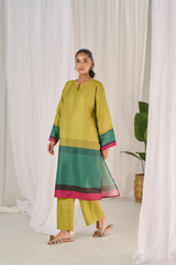 Elegant Silk Velour Kurta Set – Luxe Hues Y-74