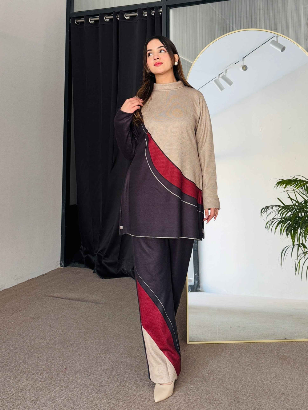 Luxe 2-Piece Stitched Suit – Y-78