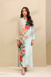 Floral 2-Piece Digital Printed Stitched Suit – YL-10