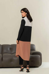 Geometric Color-Block Festive Dress ( YL- 61 )