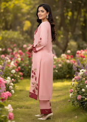 Blush Bloom 2-Piece Korean Crepe Suit