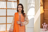 ZZ-UN-26010 Sunset Folk Bloom  Unstitched 3-Piece Lawn