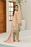 ZZ-UN-26016  Pastel Floral Printed  3-Piece Lawn