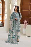 ZZ-UN-26029 Verdant Grace  Unstitched 3-Piece Printed Lawn