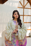 ZZ-UN-26005 Floral Veil Unstitched 3-Piece Printed Lawn