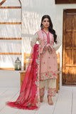 ZZ-UN-26026 Blush Garden Serenity  Unstitched Printed Lawn 3-Piece
