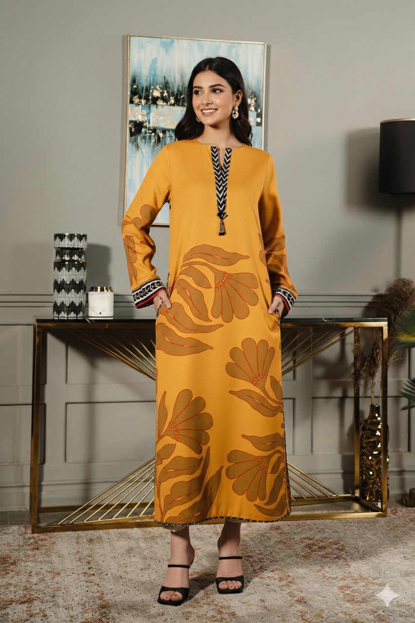 Brandlo 2-Piece Long Dress | Korean Crepe YL-141