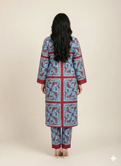 Artisanal Paisley Block-Print 2-Piece Set