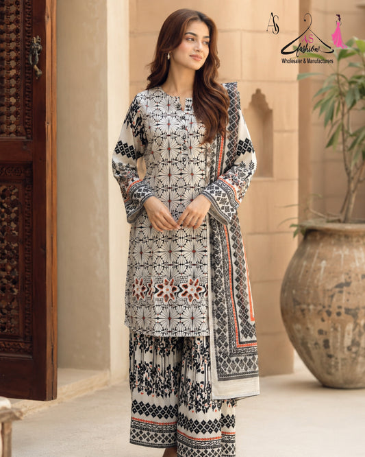 Noor o Jahan 3pcs Dress