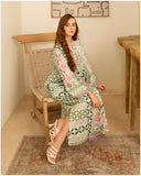 Fresh Bloom 3-Piece Suit, Dupatta Added YL 172