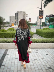 Velvet Edge Noir Kurta Yl-97