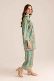 Teal Green 2 Piece Stitched Co-Ord Y-22B