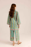 Teal Green 2 Piece Stitched Co-Ord Y-22B