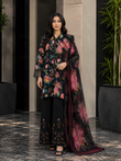 Midnight Teal 3pcs dress YL 207