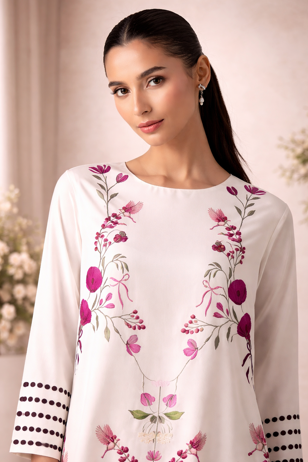 Off white kurta Yl 196
