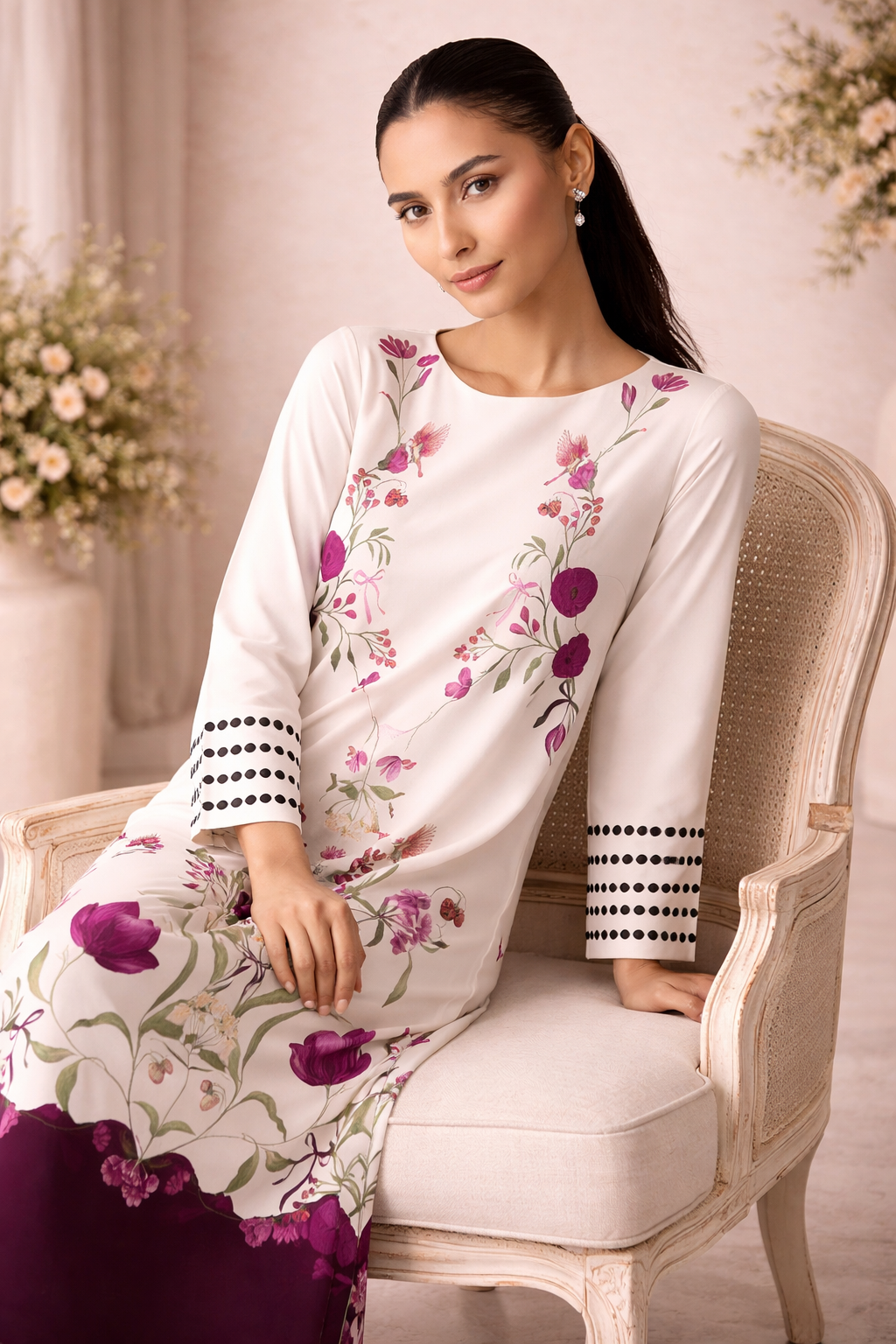 Off white kurta Yl 196