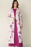 Elegant Floral Printed Long gown maxi