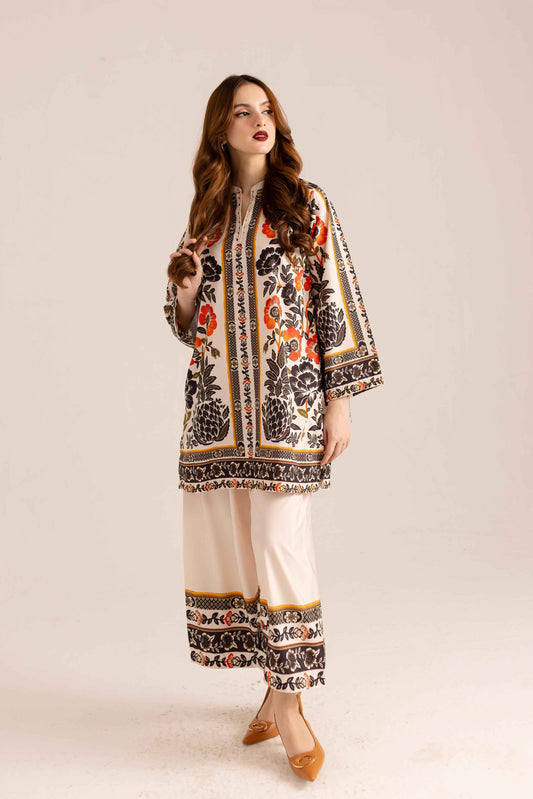 Vibrant Floral Co-Ord Set Y-17