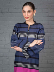 Stitched Silk Velour Suit 2-Piece Set Y64