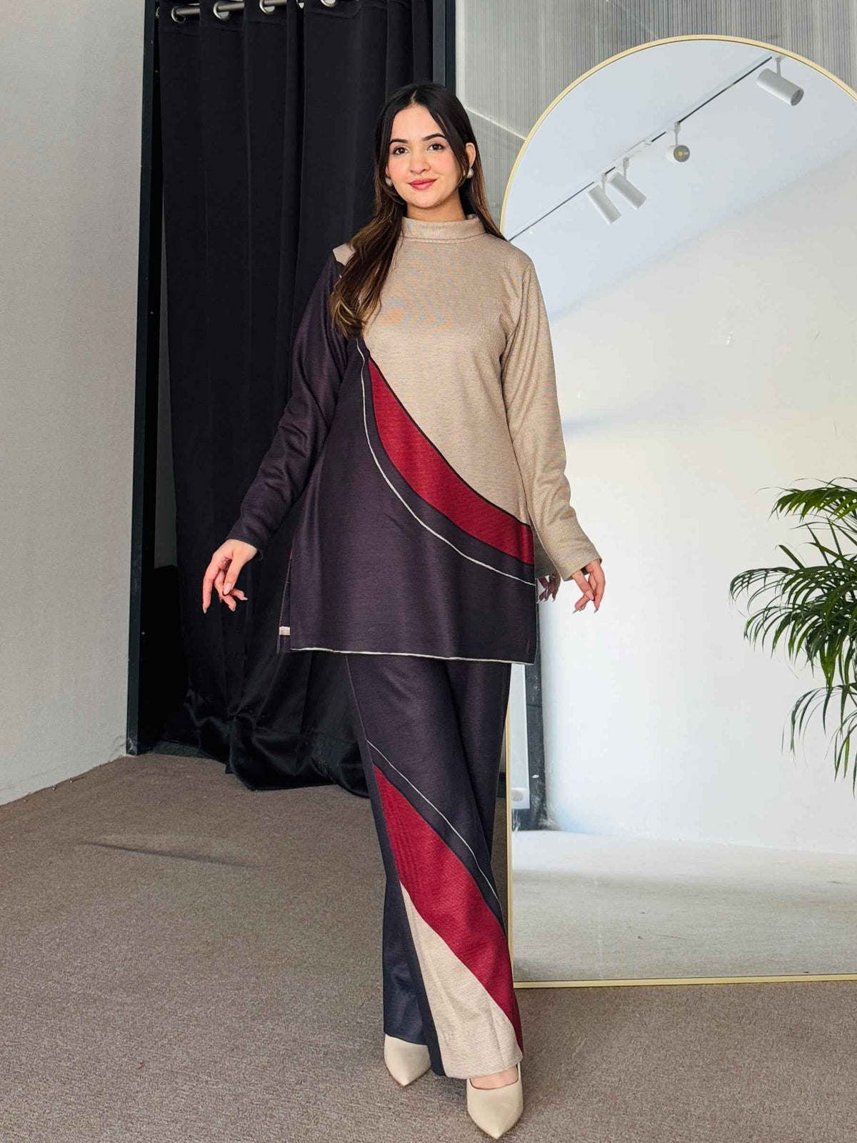 Luxe 2-Piece Stitched Suit – Y-78