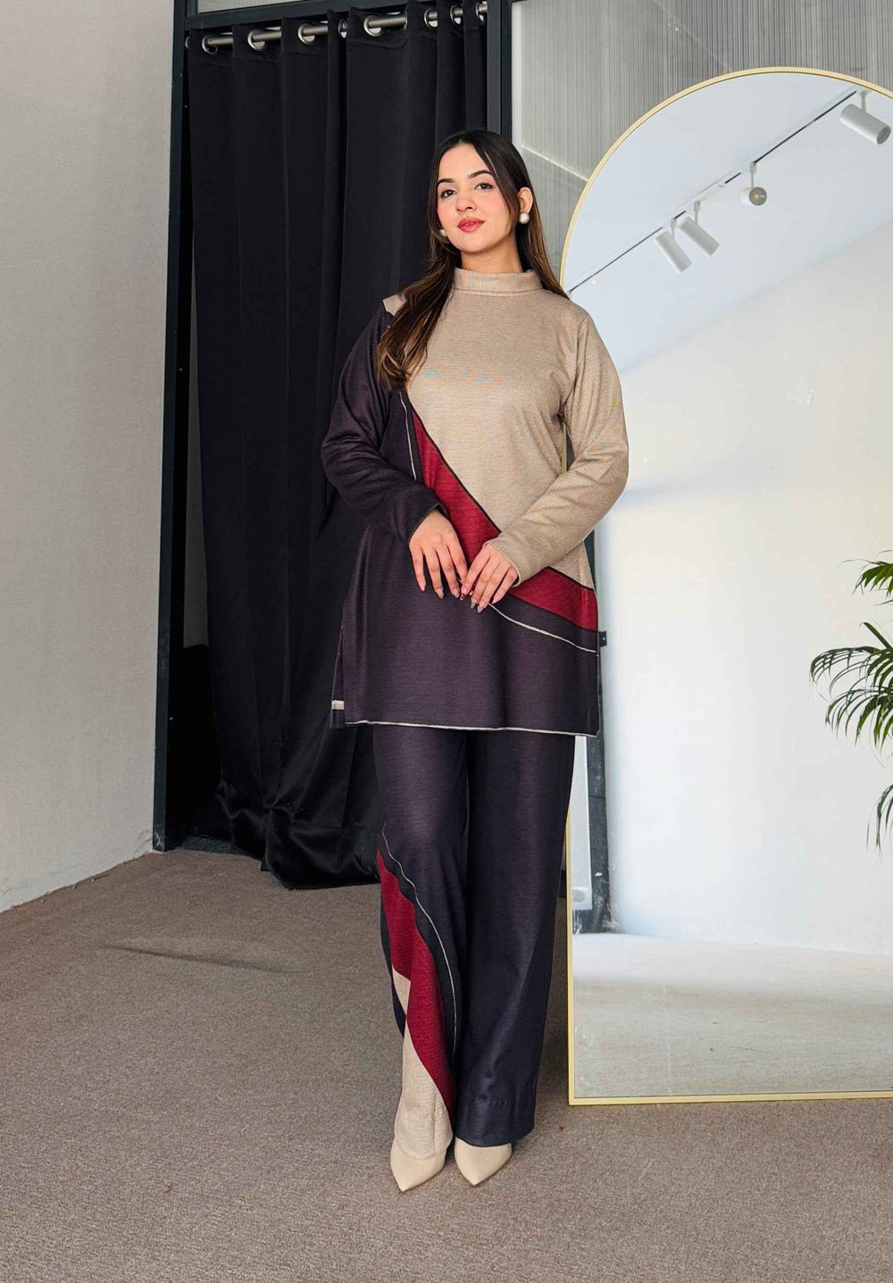 Luxe 2-Piece Stitched Suit – Y-78