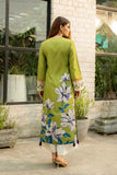 Chic Pink and Indigo Digital Print ( YL- 106 )
