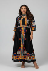 Maxi Dress with Raglan two piece yl 113