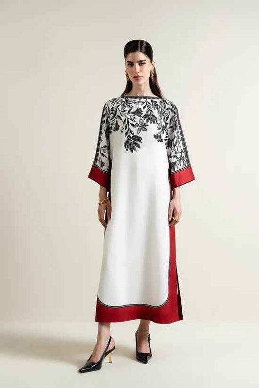 Chic Box-Cut Maxi Tunic Dress( YL 84 )