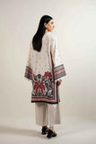 Scarlet Blossom Print Long Kurta 2-Piece Set – Modern Ethnic ( YL- 92 )