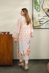 Blush Bloom – Printed Crepe Kurti 2 Piece YL 39