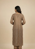 Soft Brown Digital Printed 2-Piece