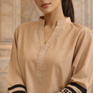 Beige Short Co Ord Set YL 201 B