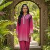 Rosewood Blush Two-Piece Suit.
