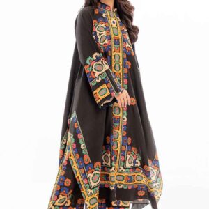 Bold Multicolored Print Tunic 2PC Set (YL 113)