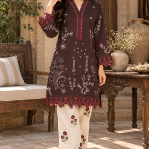Cherry Charm 2Piece Printed set Y-210