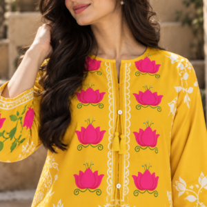 Alternative view of Sunlit Charm Printed 2-Piece Suit Y-178