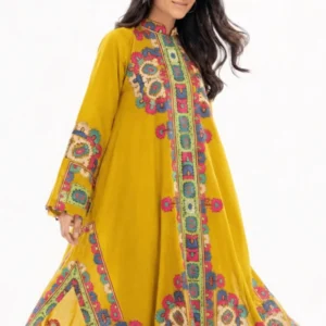 Alternative view of Multicolred long 2pcs dress
