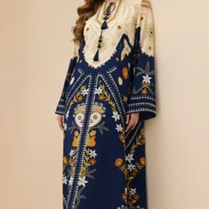 Classic Printed Two Piece Long Shirt Set